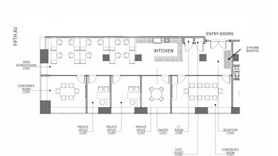 575 Fifth Ave, New York, NY à louer Plan de site– Image 1 sur 8