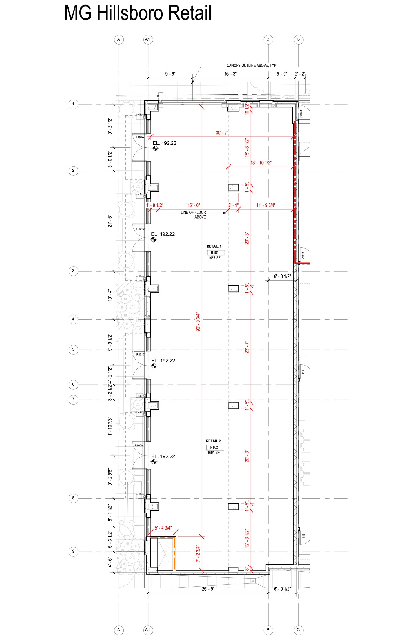 146 NE 4th Ave, Hillsboro, OR à louer Plan de site– Image 1 sur 5