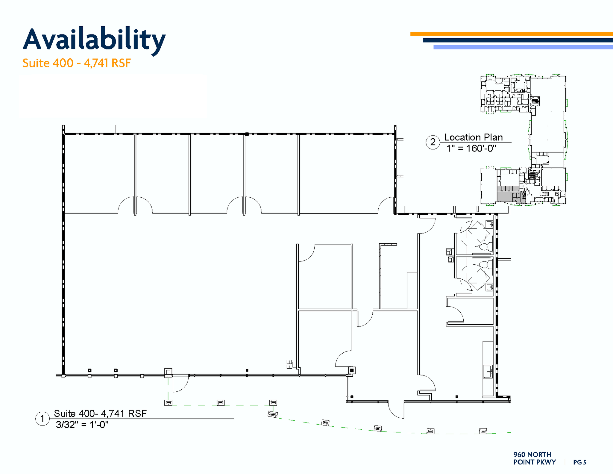 960 North Point Pky, Alpharetta, GA à louer Plan d’étage– Image 1 sur 8