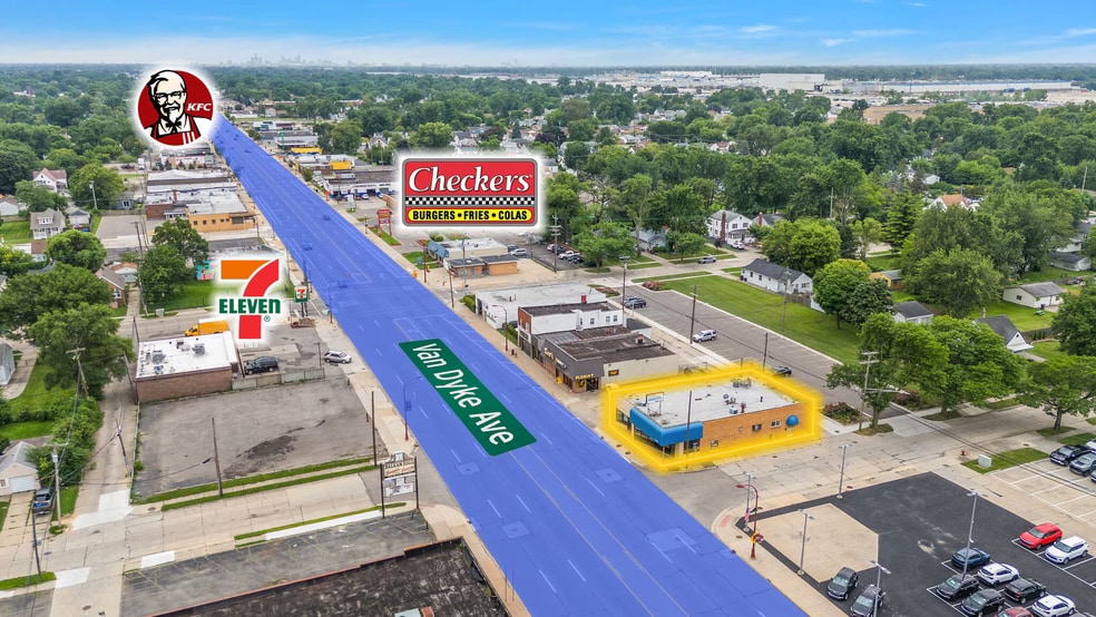 24055 Van Dyke Ave, Center Line, MI à vendre - Photo de l’immeuble – Image 3 sur 5