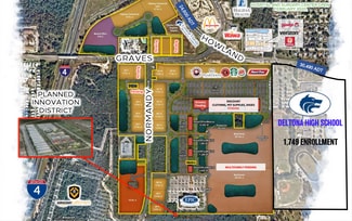 Plus de détails pour N Normandy Blvd & E Graves Ave, Deltona, FL - Hôtellerie à vendre