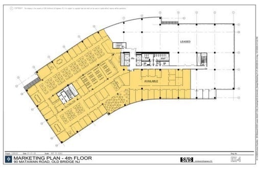 90 Matawan Rd, Matawan, NJ à louer Plan d’étage– Image 1 sur 1
