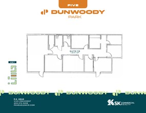 1 Dunwoody Park, Atlanta, GA à louer Plan de site– Image 1 sur 1