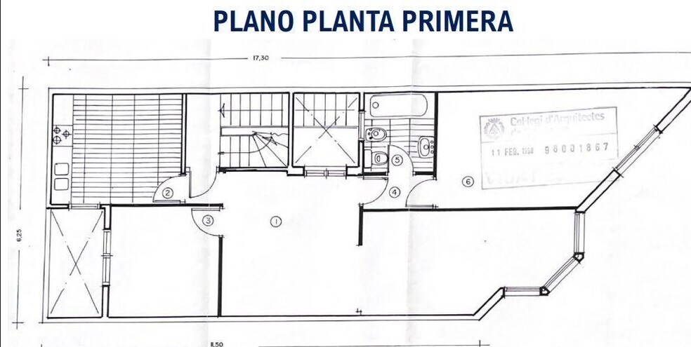 Immeuble residentiel dans Barcelone, Barcelona à vendre - Plan d’étage type – Image 2 sur 3