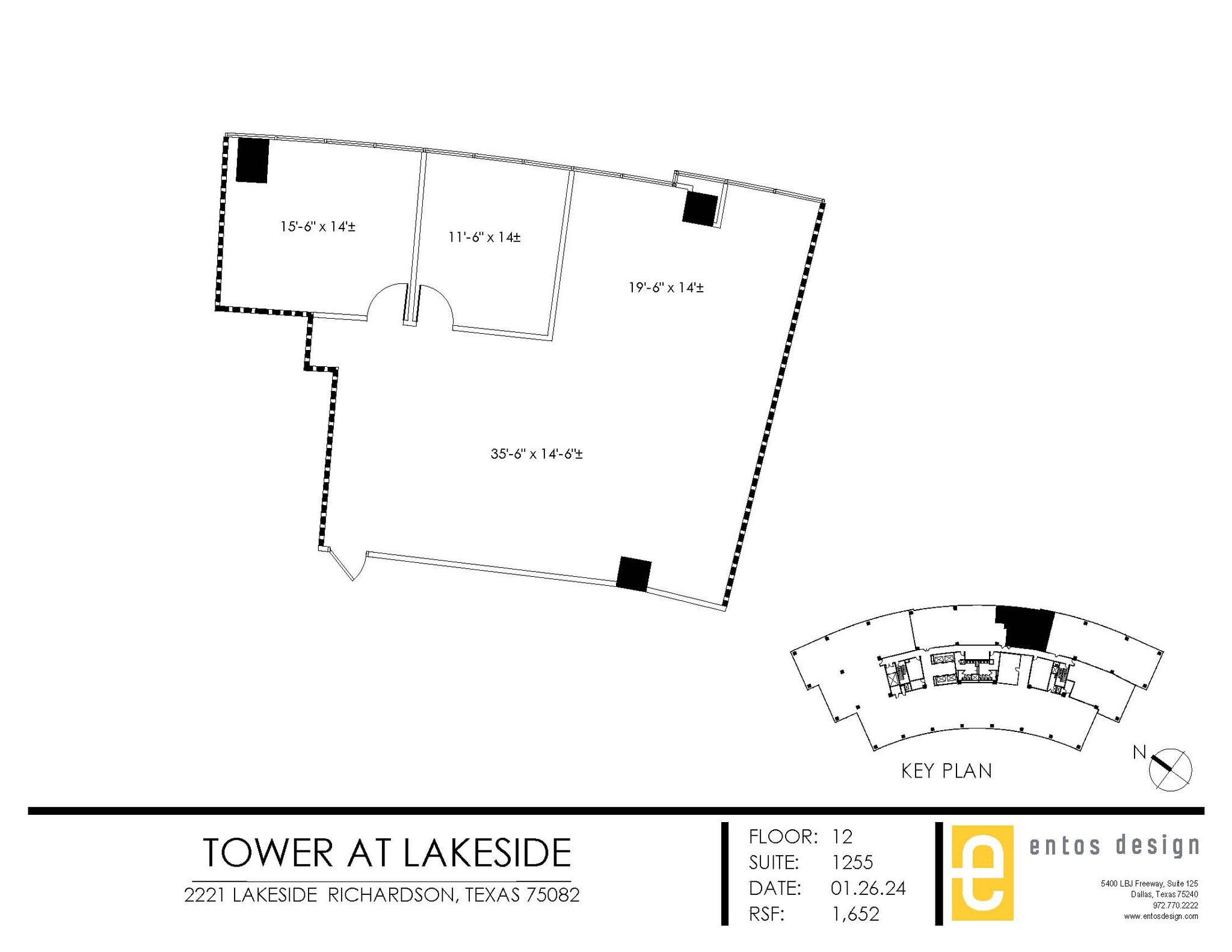 2221 Lakeside Blvd, Richardson, TX à louer Plan d’étage– Image 1 sur 1