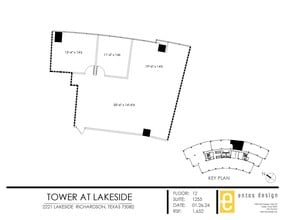 2221 Lakeside Blvd, Richardson, TX à louer Plan d’étage– Image 1 sur 1