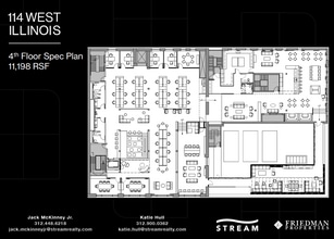 114 W Illinois St, Chicago, IL à louer Plan d’étage– Image 2 sur 7
