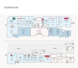 8950-8960 University High St, Burnaby, BC à louer Plan d’étage– Image 1 sur 1