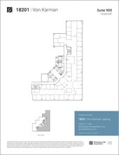 18201 Von Karman Ave, Irvine, CA à louer Plan d’étage– Image 1 sur 1