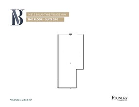 14825 Ballantyne Village Way, Charlotte, NC à louer Plan de site– Image 1 sur 1