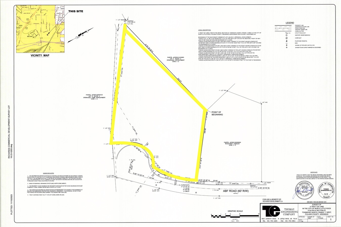 Plan de site