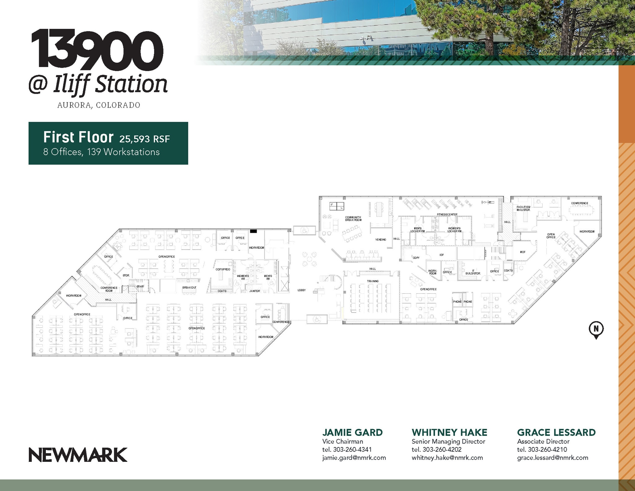 13900 E Harvard Ave, Aurora, CO à vendre Plan d’étage– Image 1 sur 15