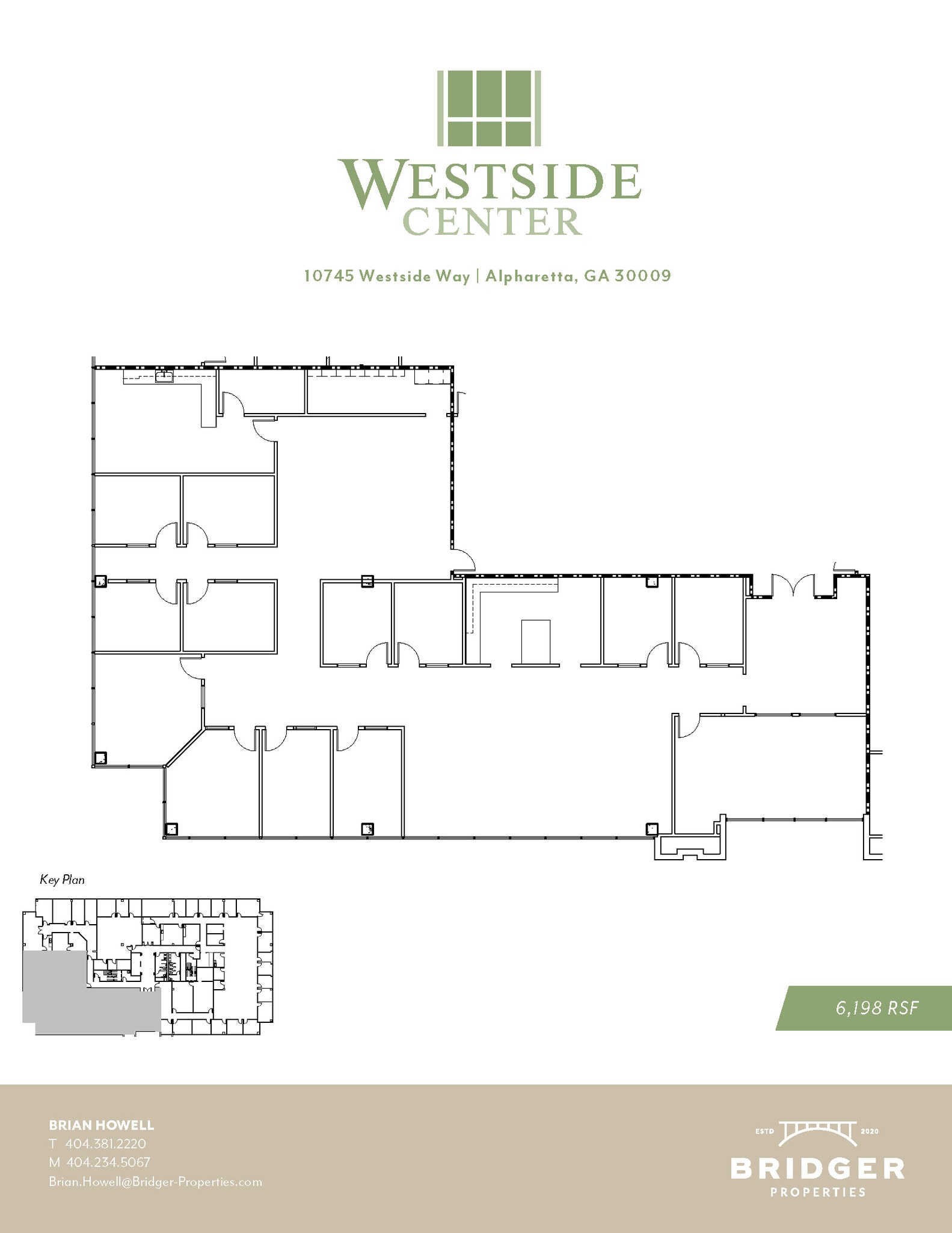 10745 Westside Way, Alpharetta, GA à louer Plan d’étage– Image 1 sur 1