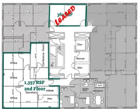 161 Cherry St, New Canaan, CT à louer Plan d’étage– Image 1 sur 1