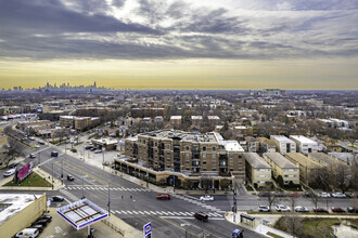 5582 N Lincoln Ave, Chicago, IL - VUE AÉRIENNE  vue de carte