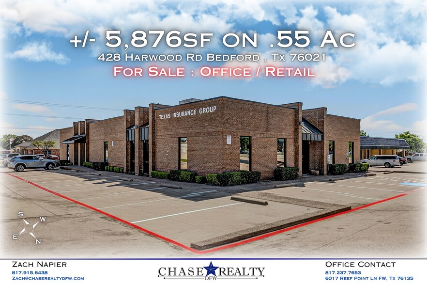 428 Harwood Rd, Bedford, TX à vendre - Photo de l’immeuble – Image 3 sur 17
