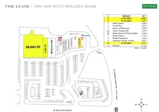 308-400 Rollins Rd, Round Lake Beach, IL à louer Plan de site– Image 1 sur 1