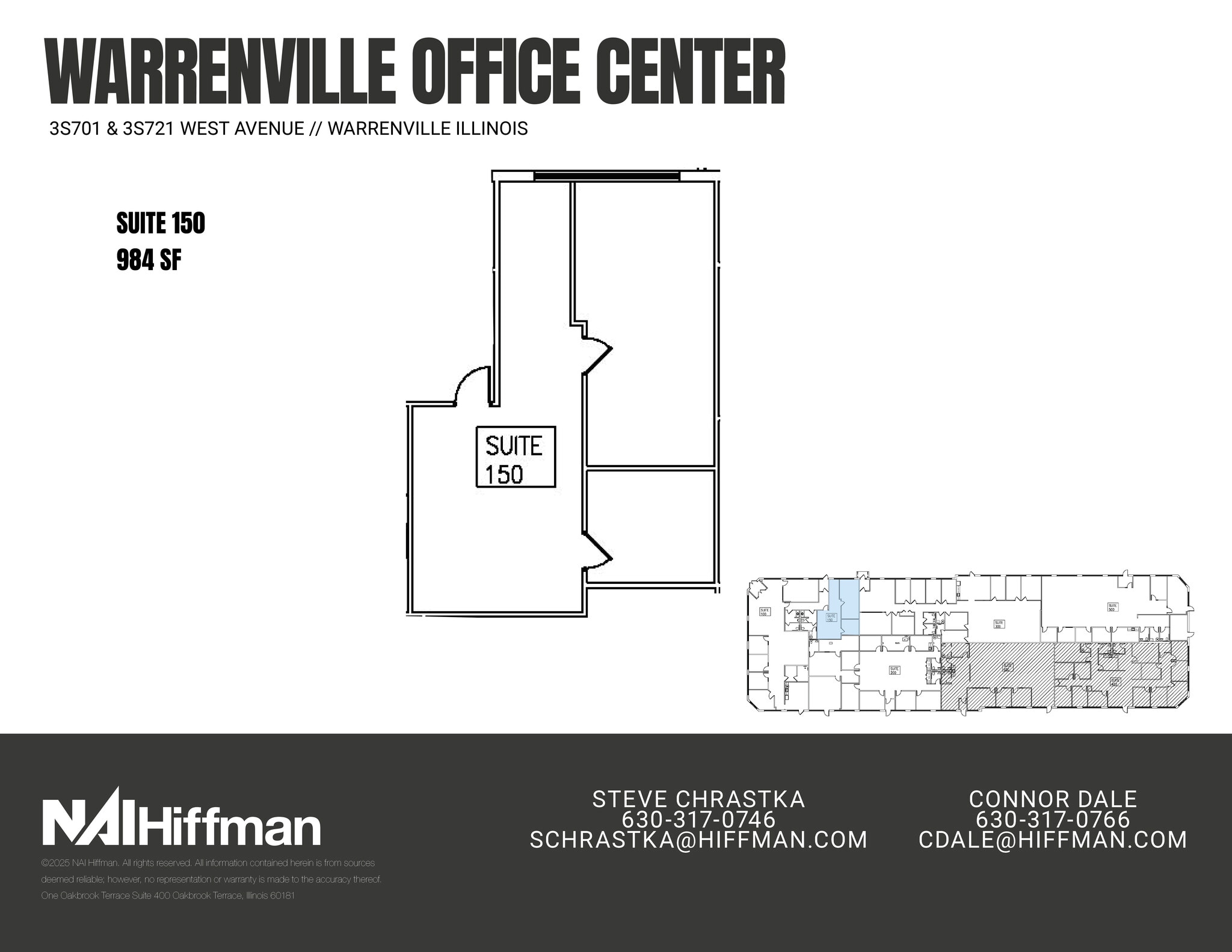 3S721 West Ave, Warrenville, IL à louer Photo intérieure– Image 1 sur 1
