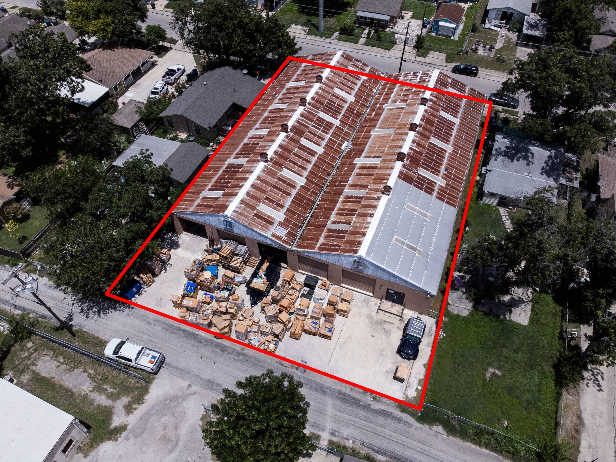 1124 Delgado St, San Antonio, TX à vendre Aérien– Image 1 sur 12