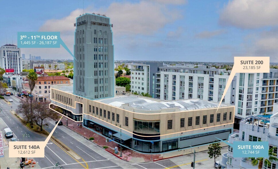 5500-5528 Wilshire Blvd, Los Angeles, CA à louer - Photo de l’immeuble – Image 3 sur 36