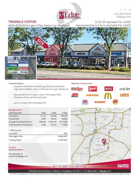 4040-4068 Wilmington Pike, Dayton, OH à louer - Photo de l’immeuble – Image 2 sur 6