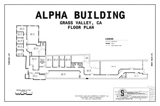 204 W Main St, Grass Valley, CA à louer Plan d’étage– Image 1 sur 1