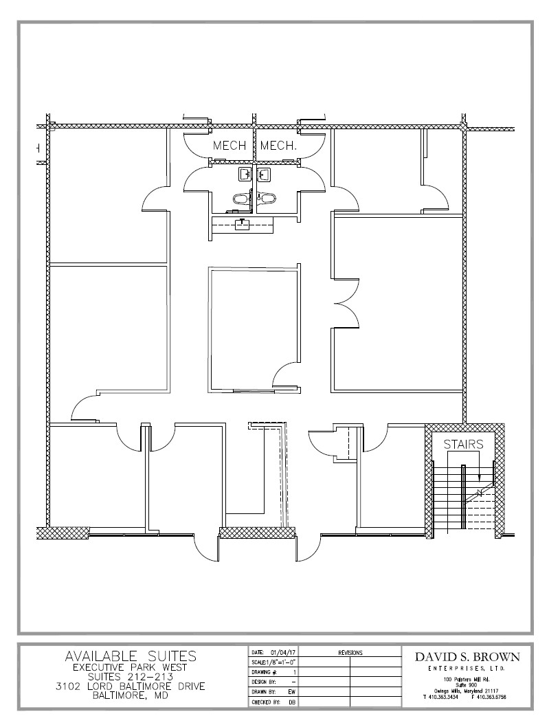 3100 Lord Baltimore Dr, Windsor Mill, MD à louer Plan d’étage– Image 1 sur 1