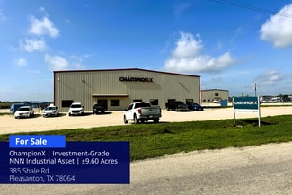 Plus de détails pour 385 Shale Rd, Pleasanton, TX - Industriel/Logistique à vendre
