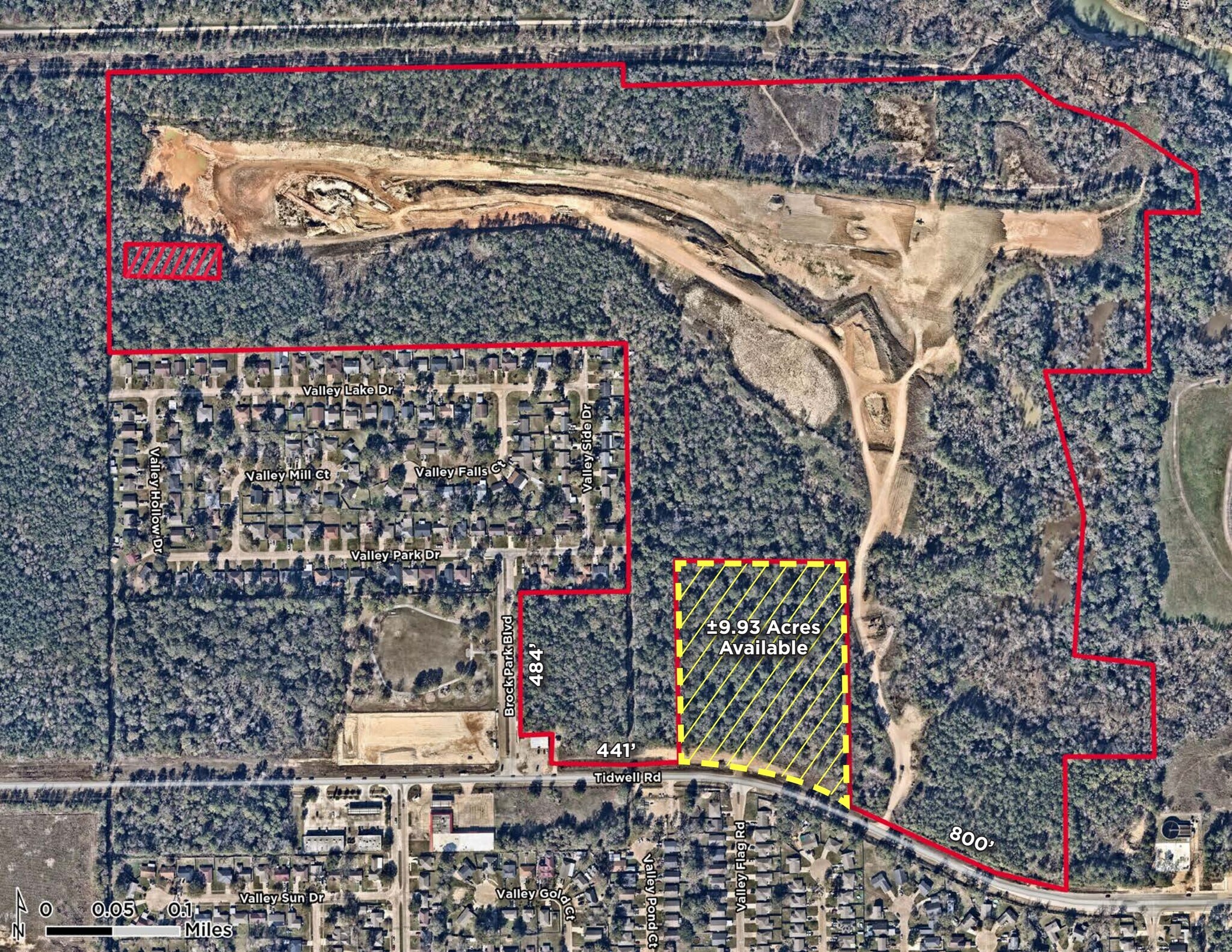 E Tidwell Rd, Houston, TX à vendre Plan de site– Image 1 sur 2