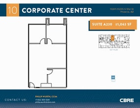 10201 S 51st St, Phoenix, AZ à louer Plan d’étage– Image 1 sur 1