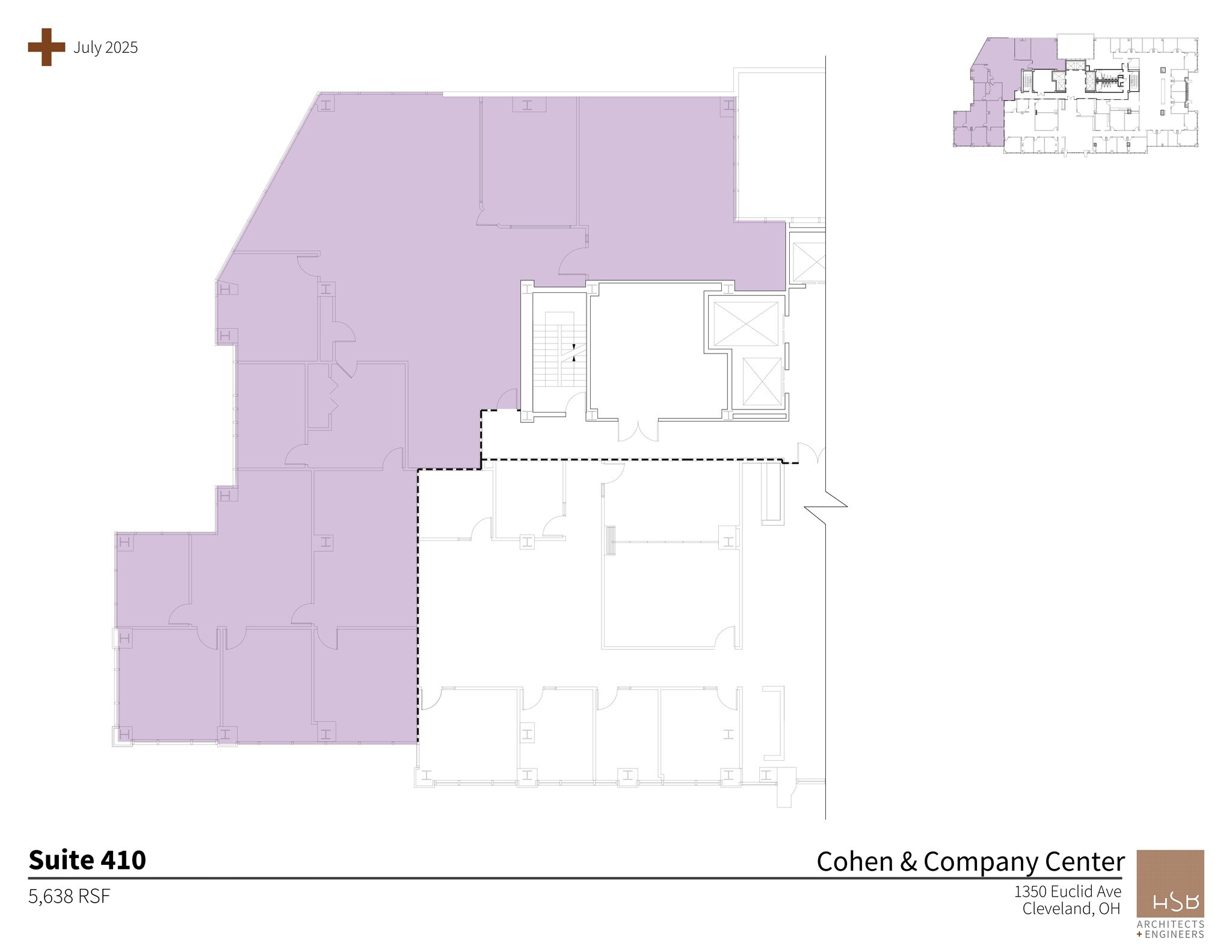1350 Euclid Ave, Cleveland, OH à louer Plan de site– Image 1 sur 1
