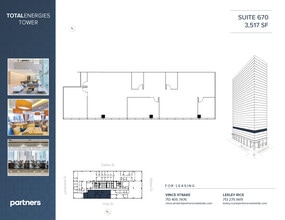 1201 Louisiana St, Houston, TX à louer Plan d’étage– Image 2 sur 2