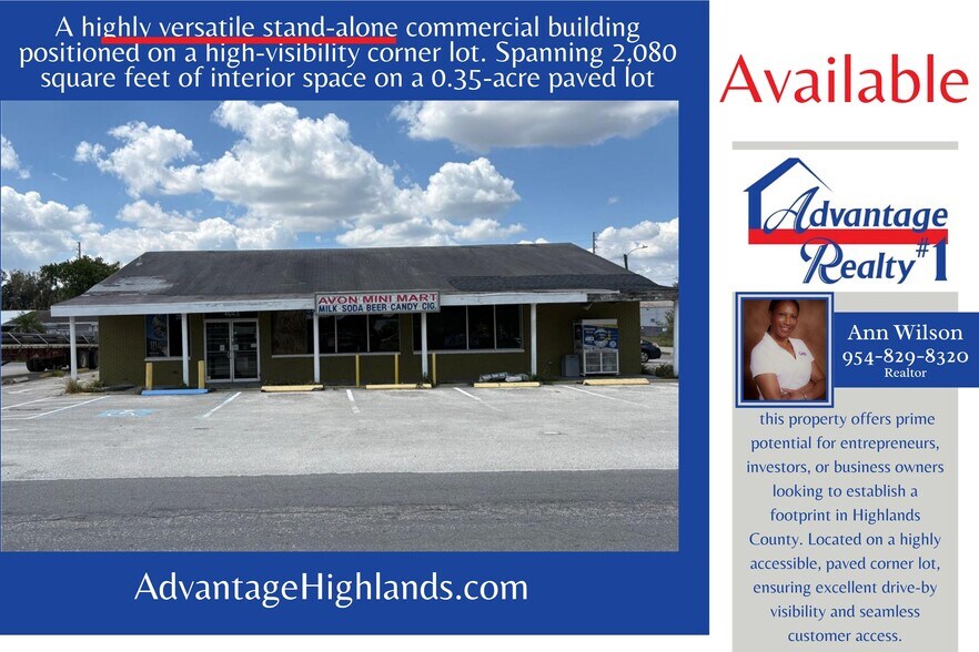 1499 N Lake Ave, Avon Park, FL à vendre - Photo de l’immeuble – Image 2 sur 8