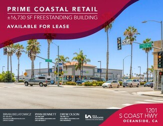Plus de détails pour 1201 S Coast Hwy, Oceanside, CA - Local commercial à louer