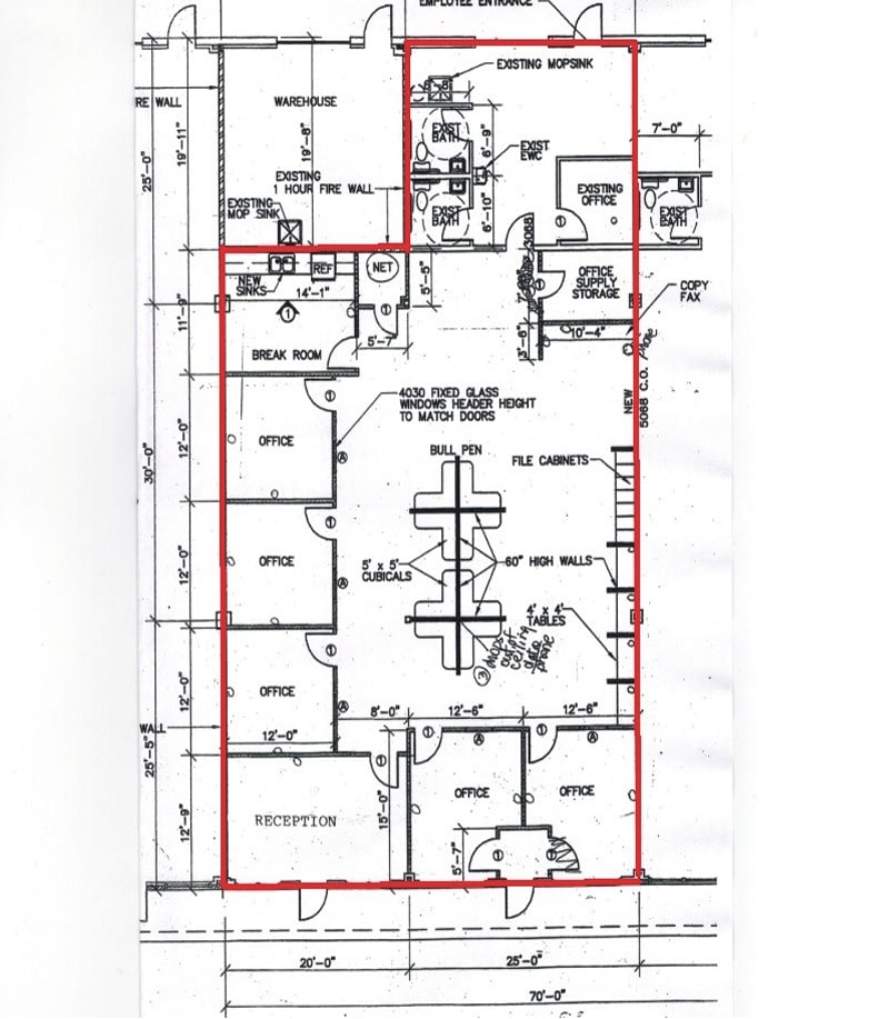 10121 Airport Blvd, Mobile, AL à louer Plan d’étage– Image 1 sur 1