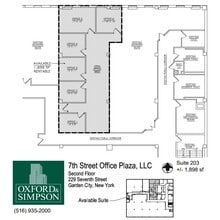 229 7th St, Garden City, NY à louer Plan d’étage– Image 1 sur 1