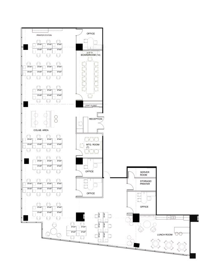5150-5160 Yonge St, Toronto, ON à louer Plan d’étage– Image 1 sur 1