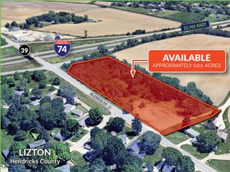 Plus de détails pour 8675 IN-39, Lizton, IN - Terrain à louer