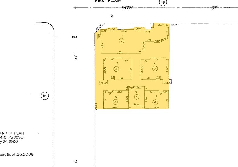 3550 Q St, Bakersfield, CA à louer - Plan cadastral – Image 2 sur 22