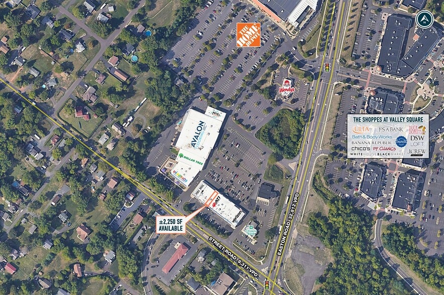 620-644 Easton Rd, Warrington, PA à louer - Aérien – Image 2 sur 3