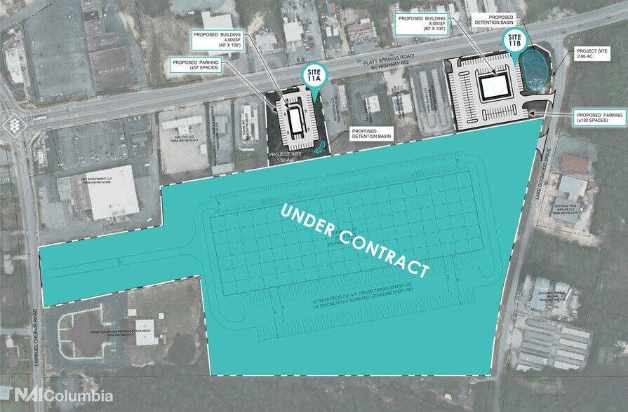 Platt Springs Rd West Parcel, West Columbia, SC à vendre - Photo de l’immeuble – Image 2 sur 4