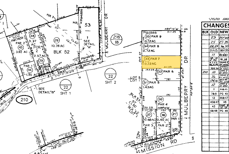 362 Mulberry Dr, San Marcos, CA à vendre - Plan cadastral – Image 2 sur 5