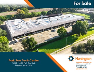 Plus de détails pour 16670-16700 Park Row, Houston, TX - Local d’activités à vendre
