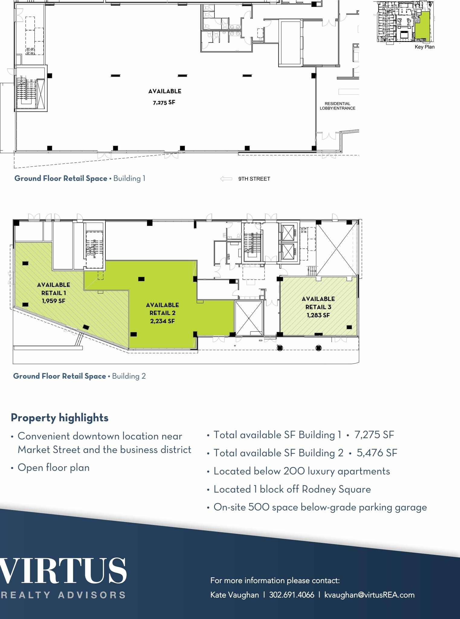 116 W 9th St, Wilmington, DE à louer Plan d’étage– Image 1 sur 1