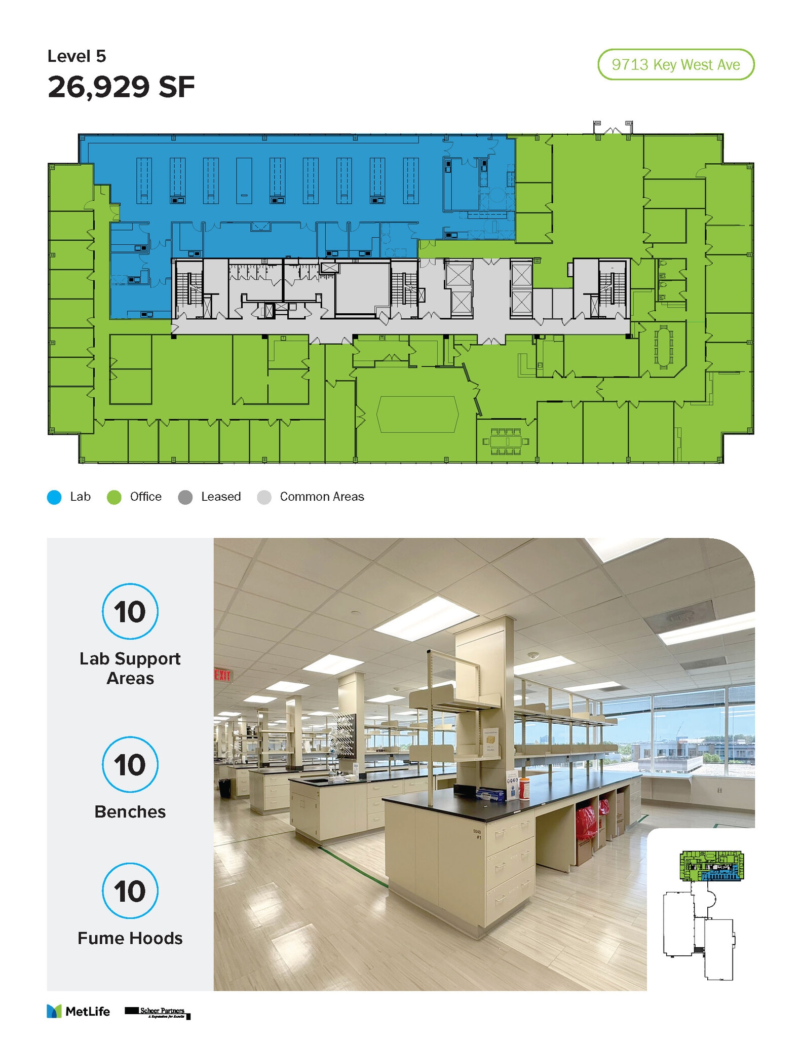 9713 Key West Ave, Rockville, MD à louer Plan d’étage– Image 1 sur 7