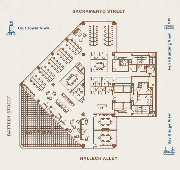 353 Sacramento St, San Francisco, CA à louer Photo intérieure– Image 1 sur 1