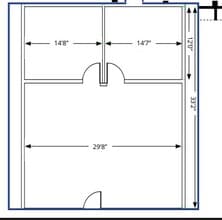 7200-7202 Greenleaf Ave, Whittier, CA à louer Plan d’étage– Image 2 sur 2