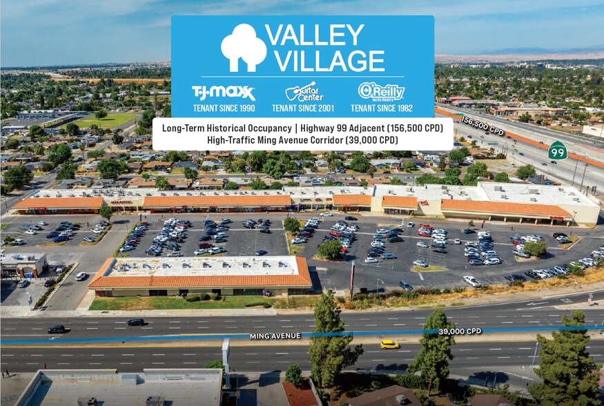 3412-3690 Ming Ave, Bakersfield, CA à vendre - Photo de l’immeuble – Image 1 sur 8
