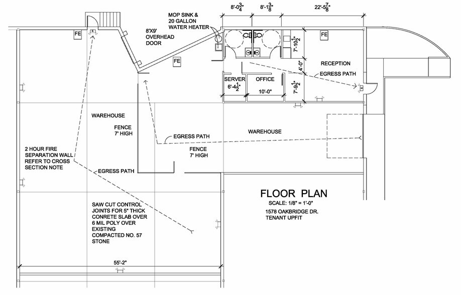 1560-1578 Oakbridge Dr, Midlothian, VA à louer - Plan d’étage – Image 3 sur 3