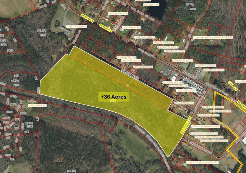 0 Deland dr, Norwood, NC à vendre - Photo de l’immeuble – Image 2 sur 2
